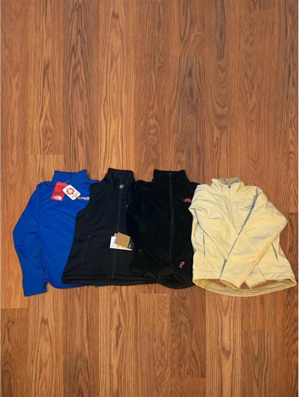 The North Face Preppy Women’s 4 piece Jacket Bundle Set Sizes 3 smalls 1 medium